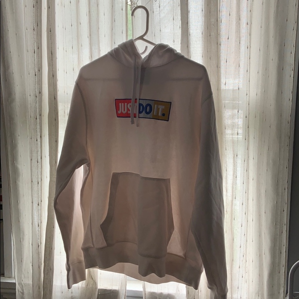 Nike White Hoodie